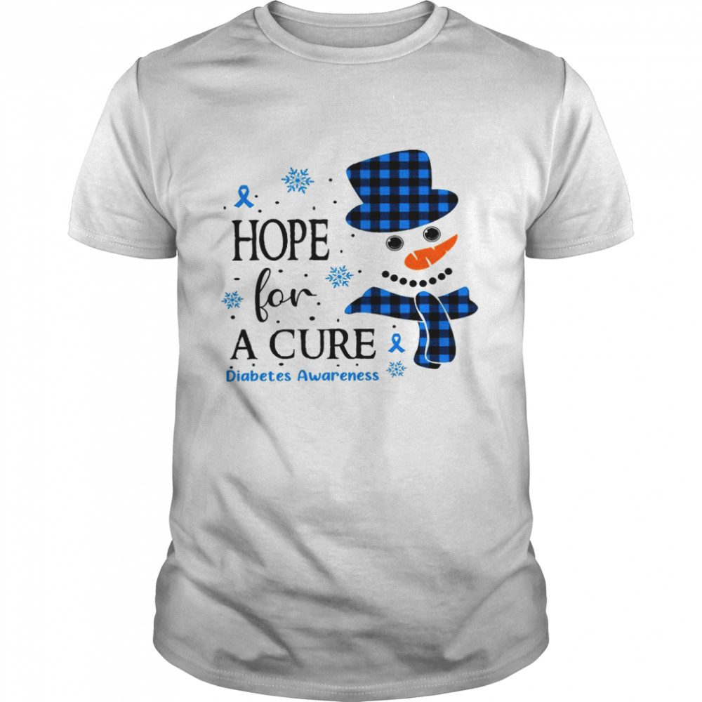 Hope for a cure diabetes awareness shirt