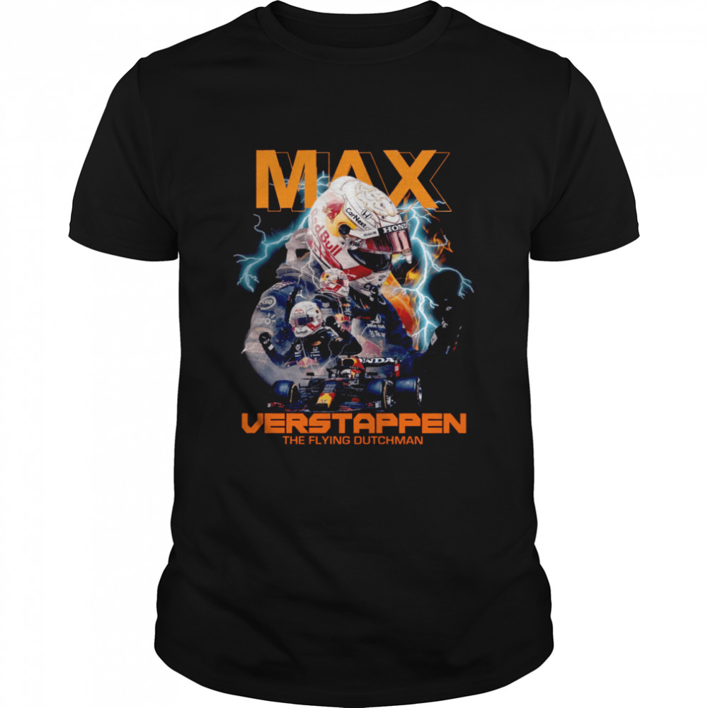 Max verstappen the flying dutchman shirt