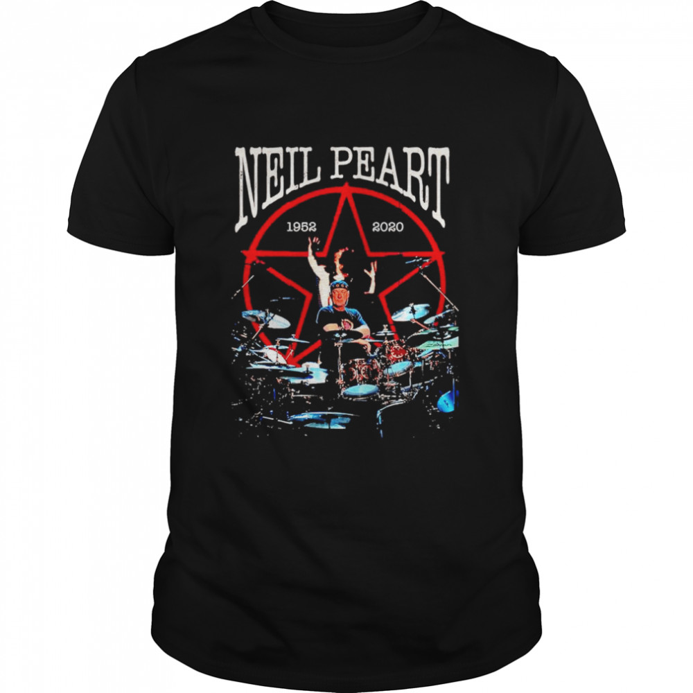 Neil Peart 1952 2020 shirt