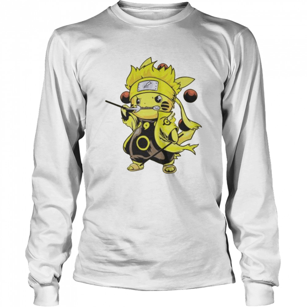 Pokemon Pikaruto shirt Long Sleeved T-shirt