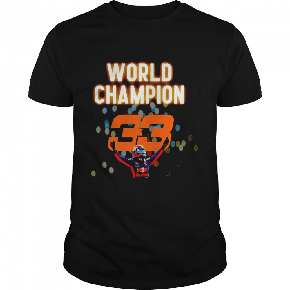 Verstappen World Champion shirt