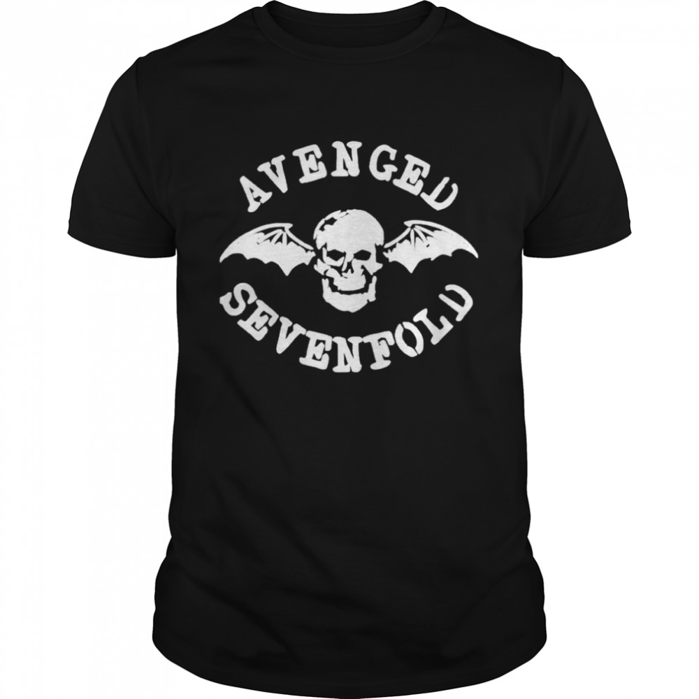 avenged sevenfold skull shirt