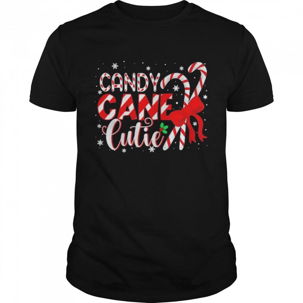 Christmas Candy Cane Cutie Xmas shirt