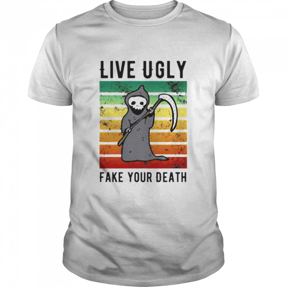 devil live ugly fake your death vintage shirt