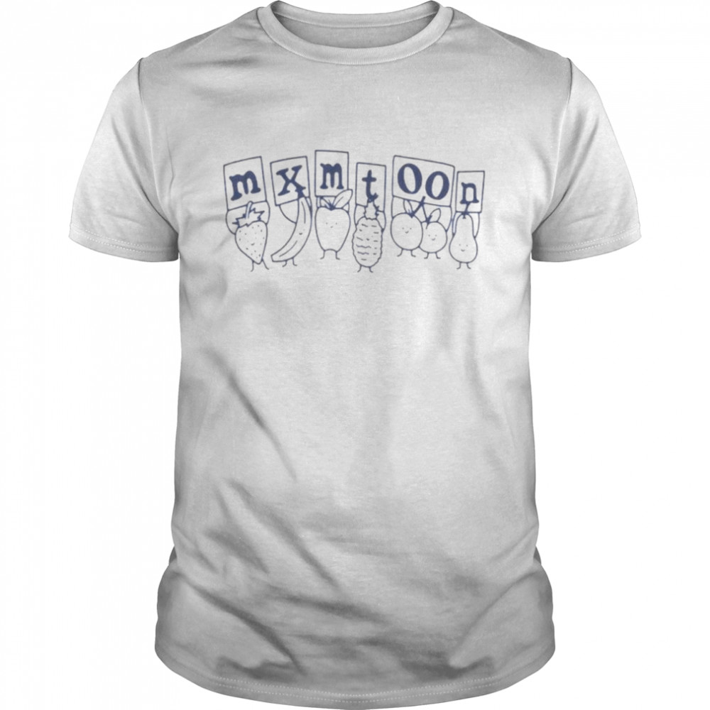 fruit signs Mxmtoon shirt