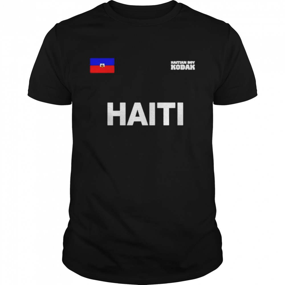 Haitian Boy Kodak Haiti shirt