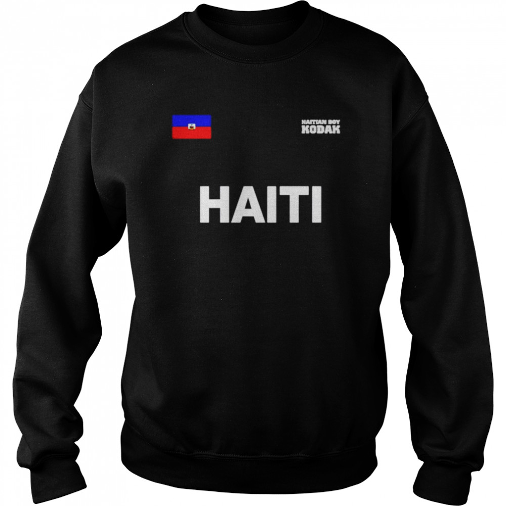 Haitian Boy Kodak Haiti shirt Unisex Sweatshirt