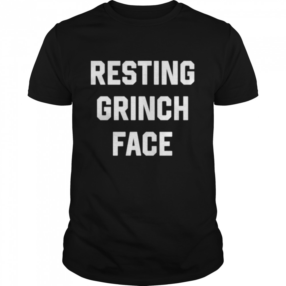 Resting Grinch Face T Shirt