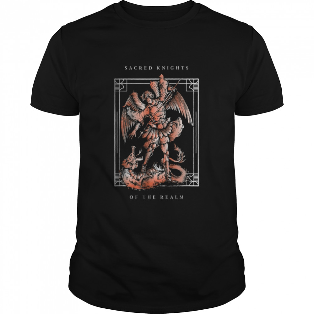 St Michael Archangel Catholic Angel Defend T-Shirt