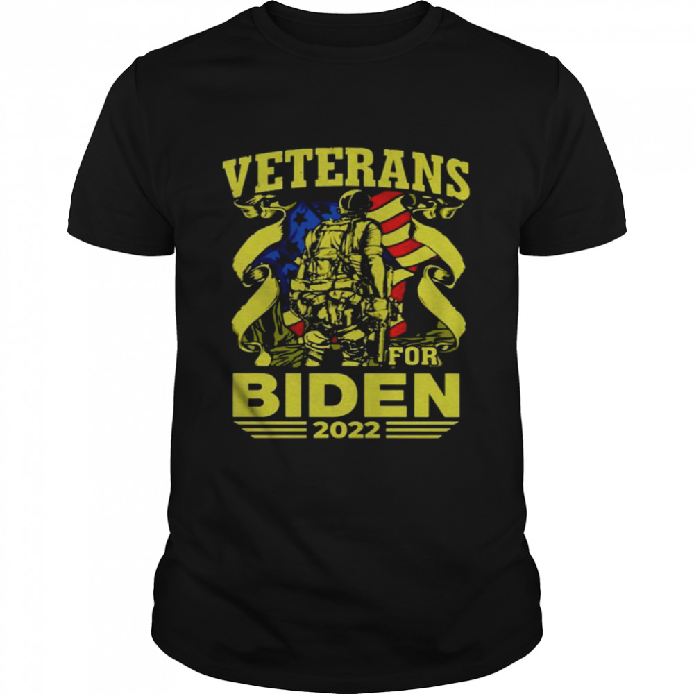 Veterans for Biden 2022 shirt