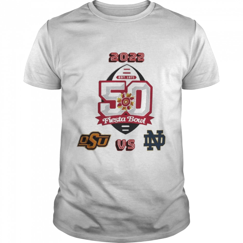 2022 Fiesta Bowl Oklahoma State Cowboys Vs Notre Dame Fighting Irish Shirt