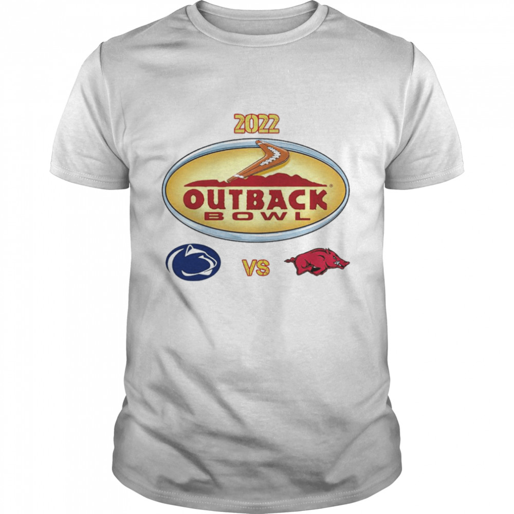 2022 Outback Bowl Penn State Nittany Lions Vs Arkansas Razorbacks Shirt