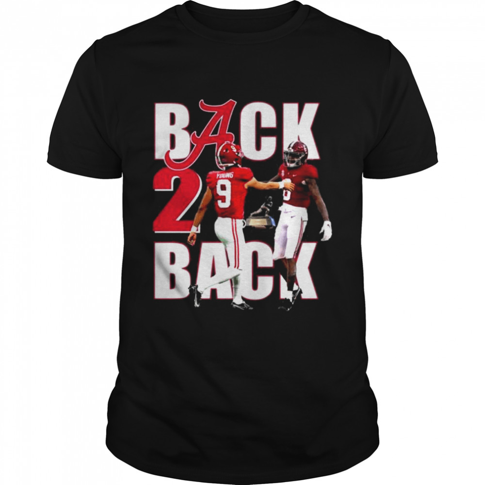 Alabama Crimson Tide Back 2 Back shirt