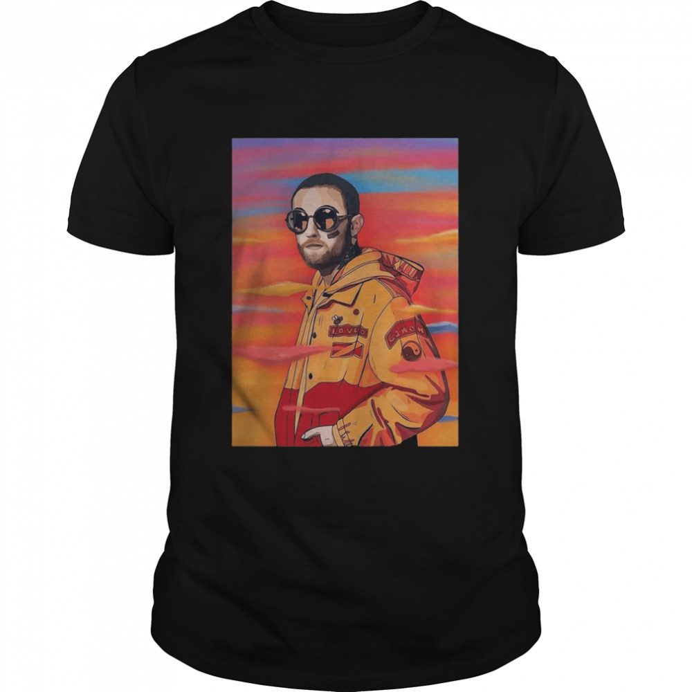 Mac Miller Album Cover Painting Shirt