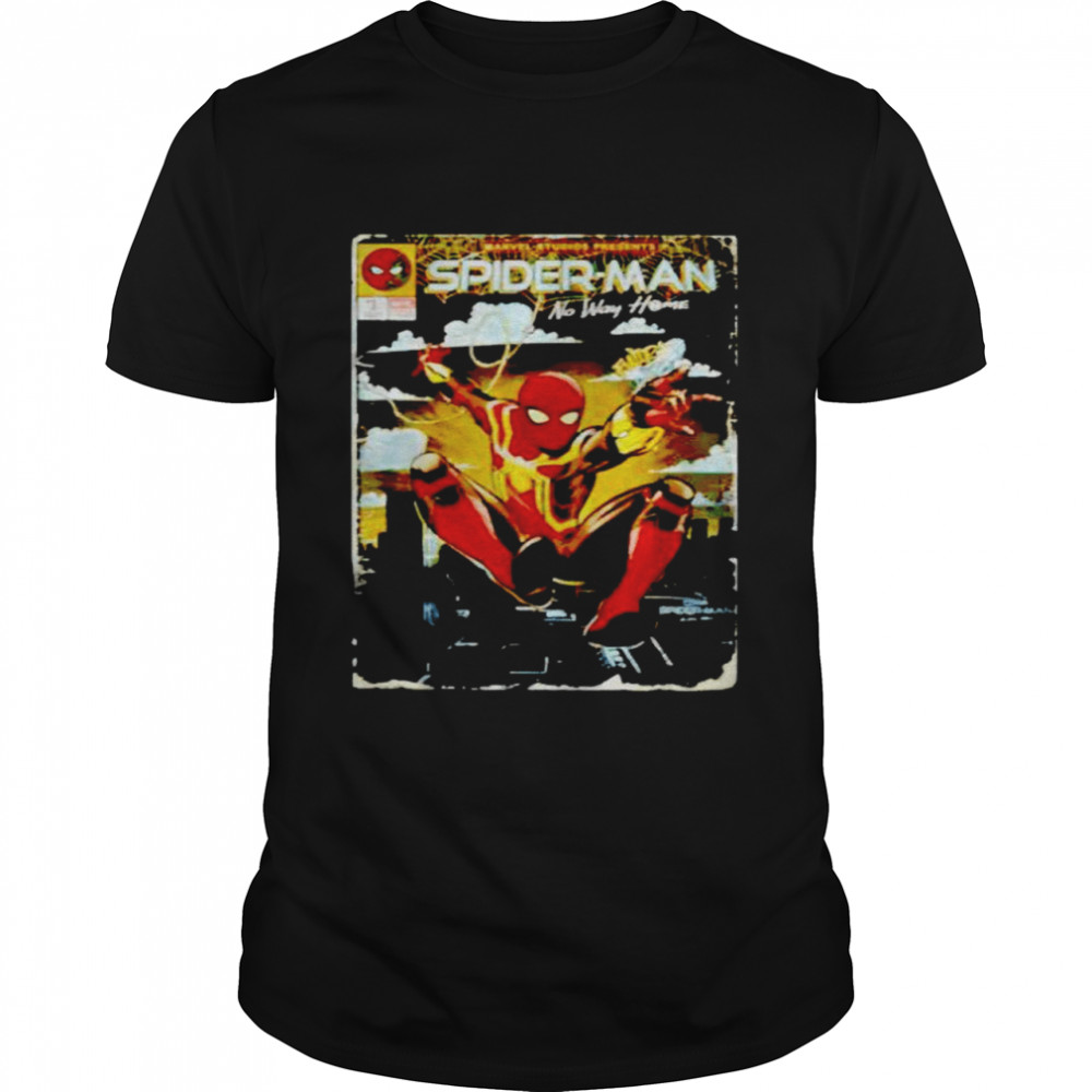 Spider-man no way home comic cover shirt