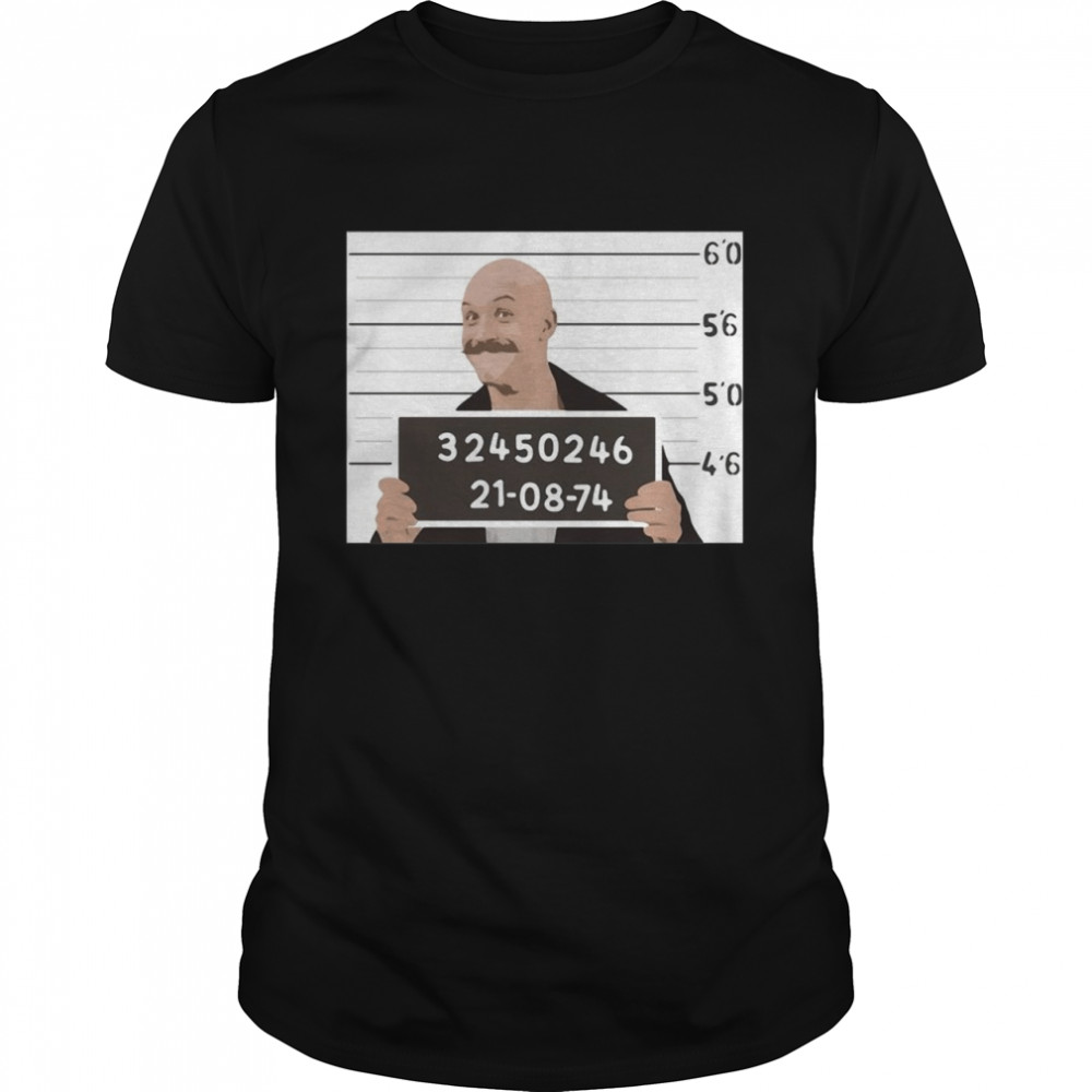 The Smiling Charles Bronson Cool Vector Design Shirt