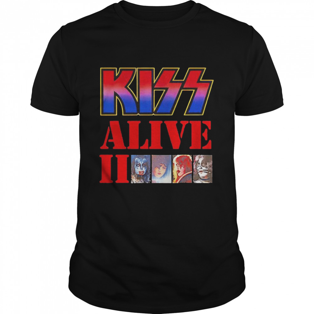 Vintage Kiss Alive II shirt