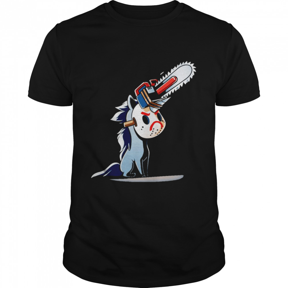 Chainsaw Unicorn shirt