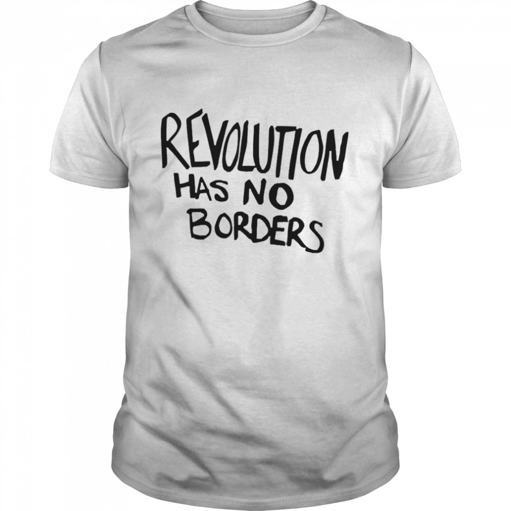 Emily Ratajkowski’s Revolution Tee Revolution Has No Borders Shirt