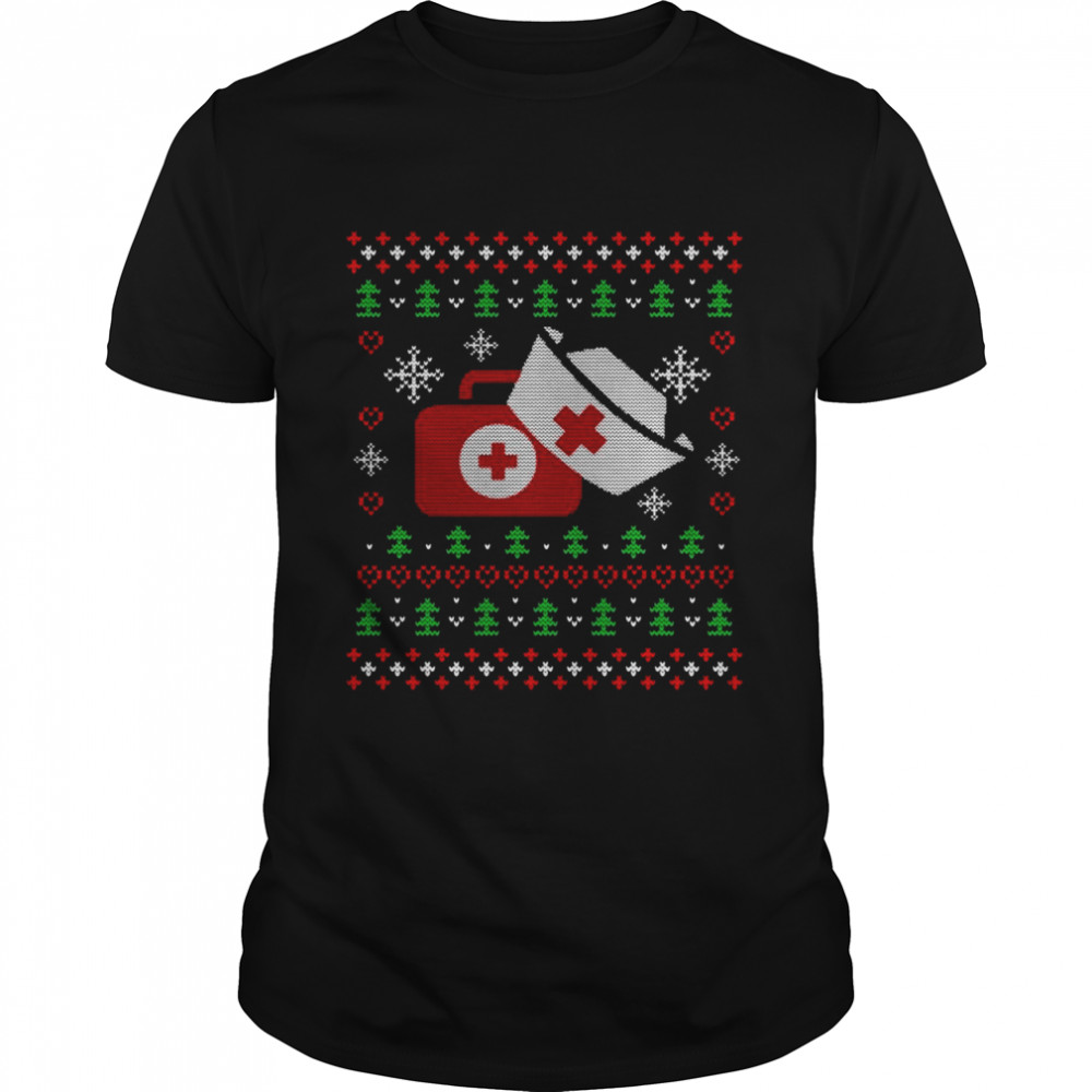 Nurse Ugly Christmas Nursing Shirt