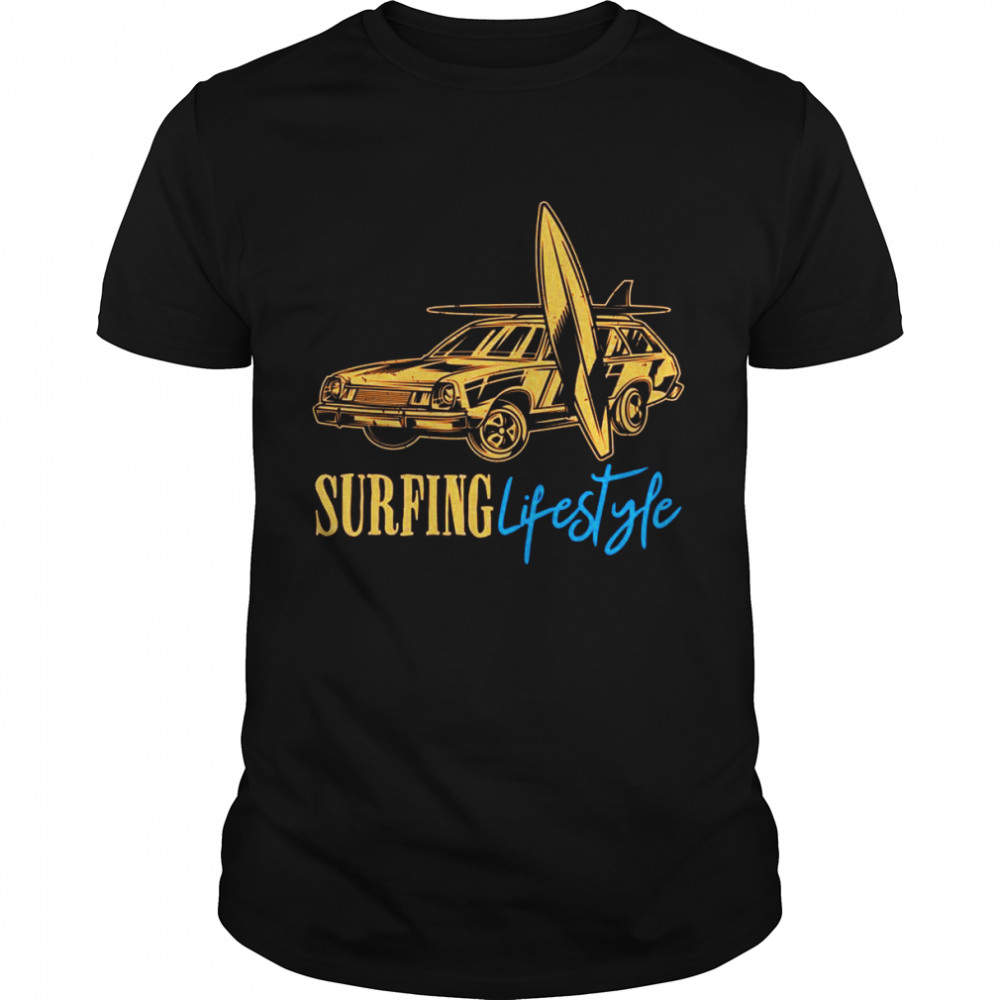 Surfing Lifestyle Retro Vintage Surfer Surf Surfboard Shirt