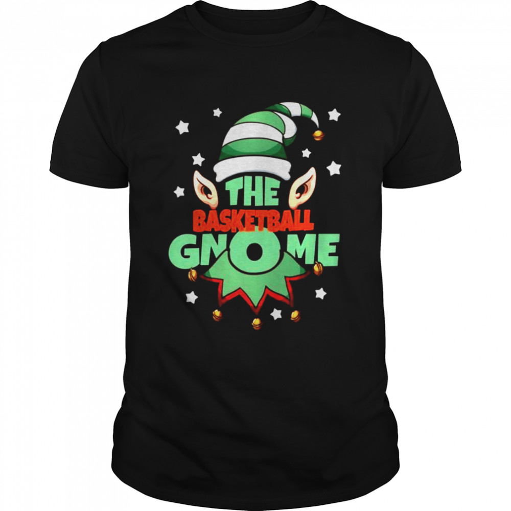 The Basketball Gnome Christmas Pajama Family Matching Shirt