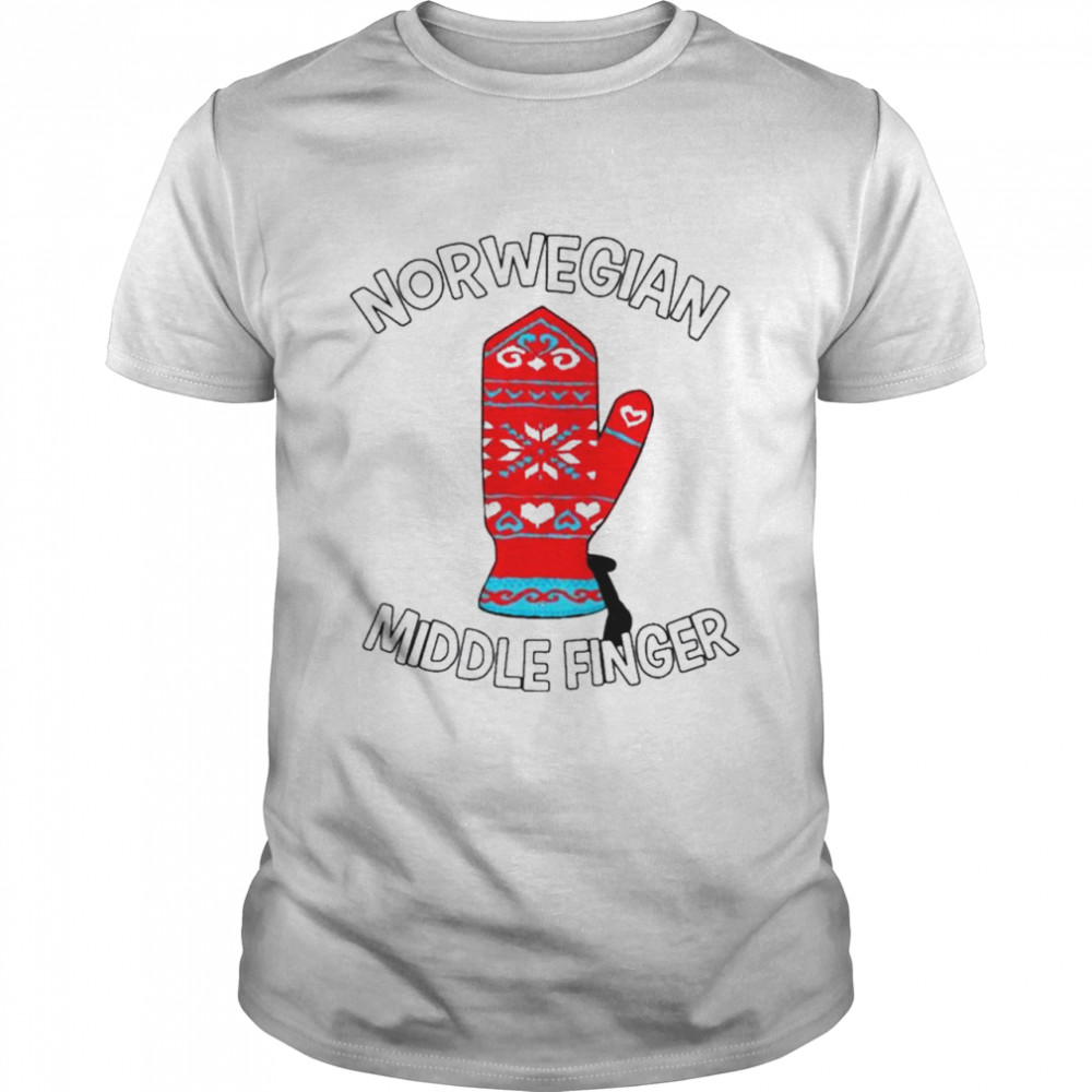 Norwegian middle finger shirt