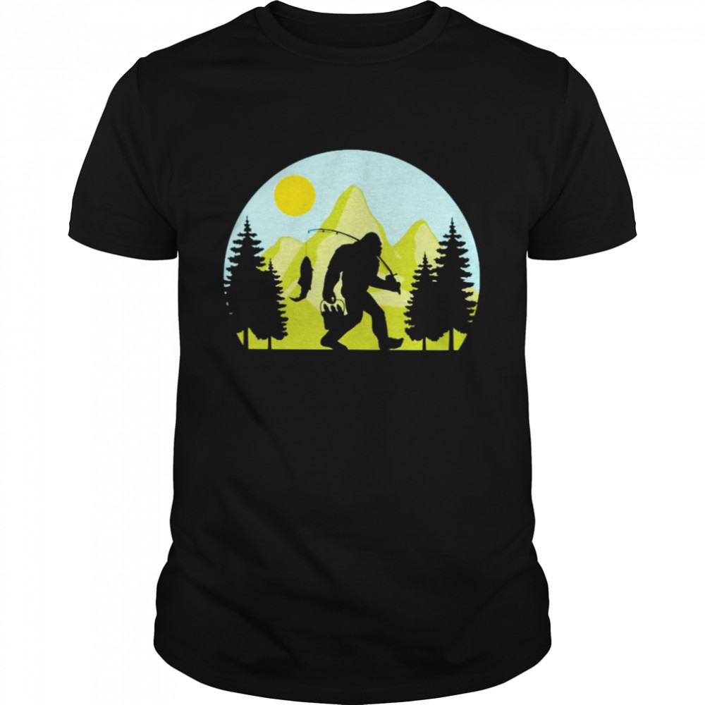 Bigfoot Mountain Fishing shirt