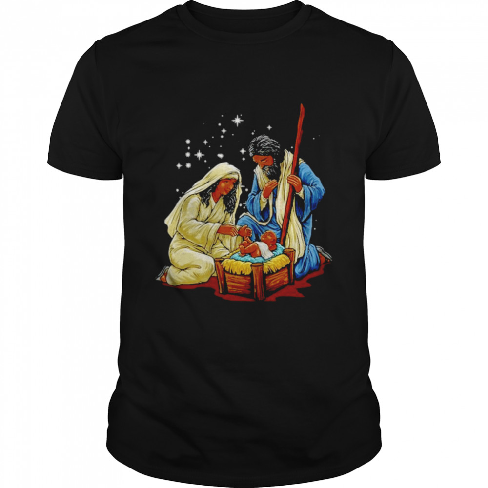 Black Nativity Christmas shirt