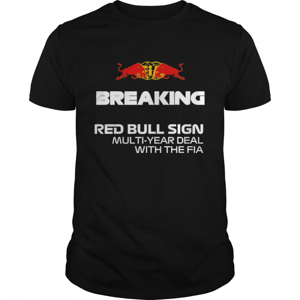 Breaking Red Bull Sign Multi-Year Deal With The Fia Shirt