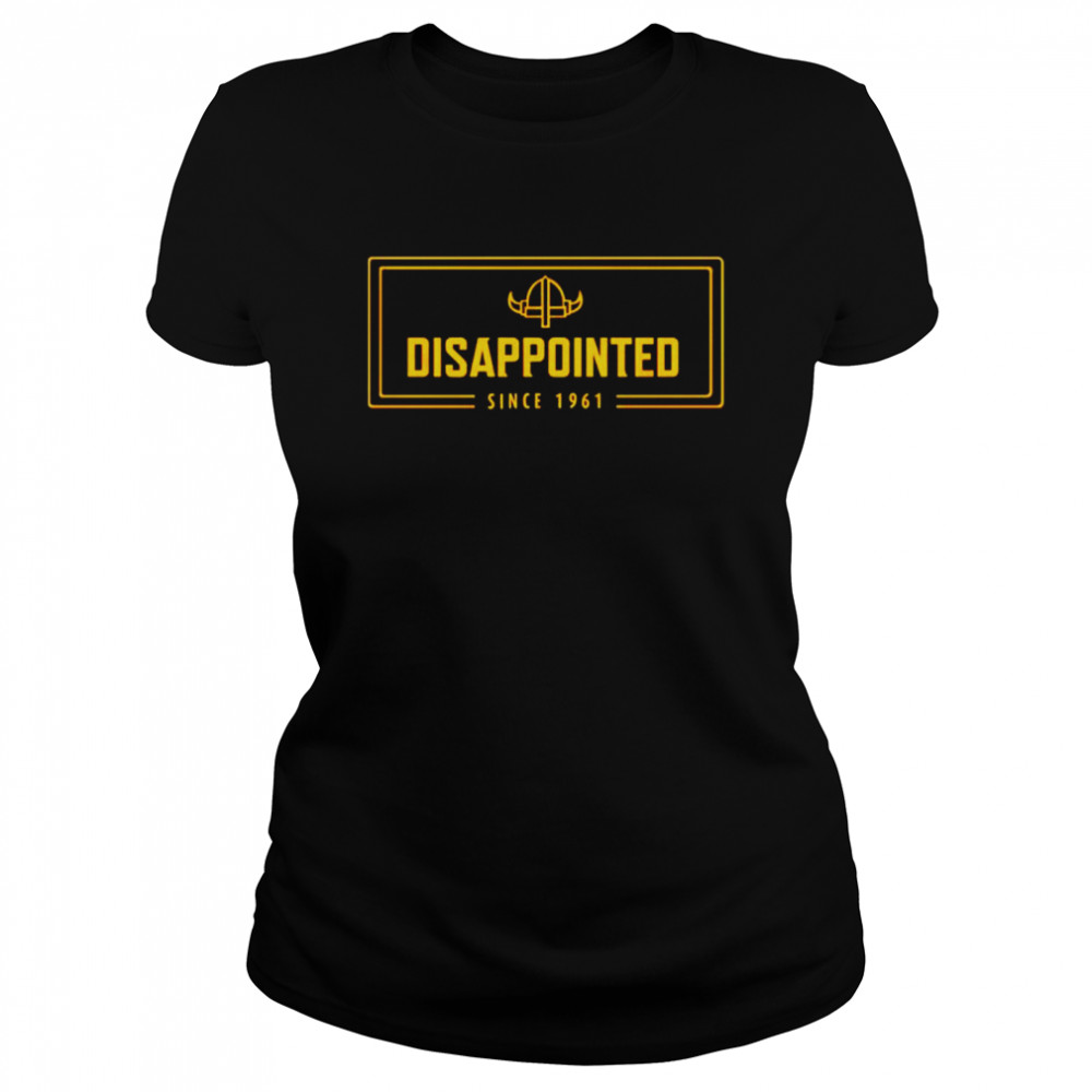 disappointed since 1961 shirt Classic Women's T-shirt
