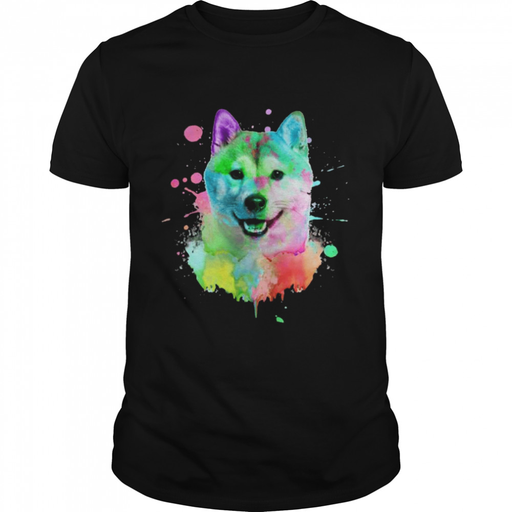 Shiba Inu Anime Grafitti Japan Shirt