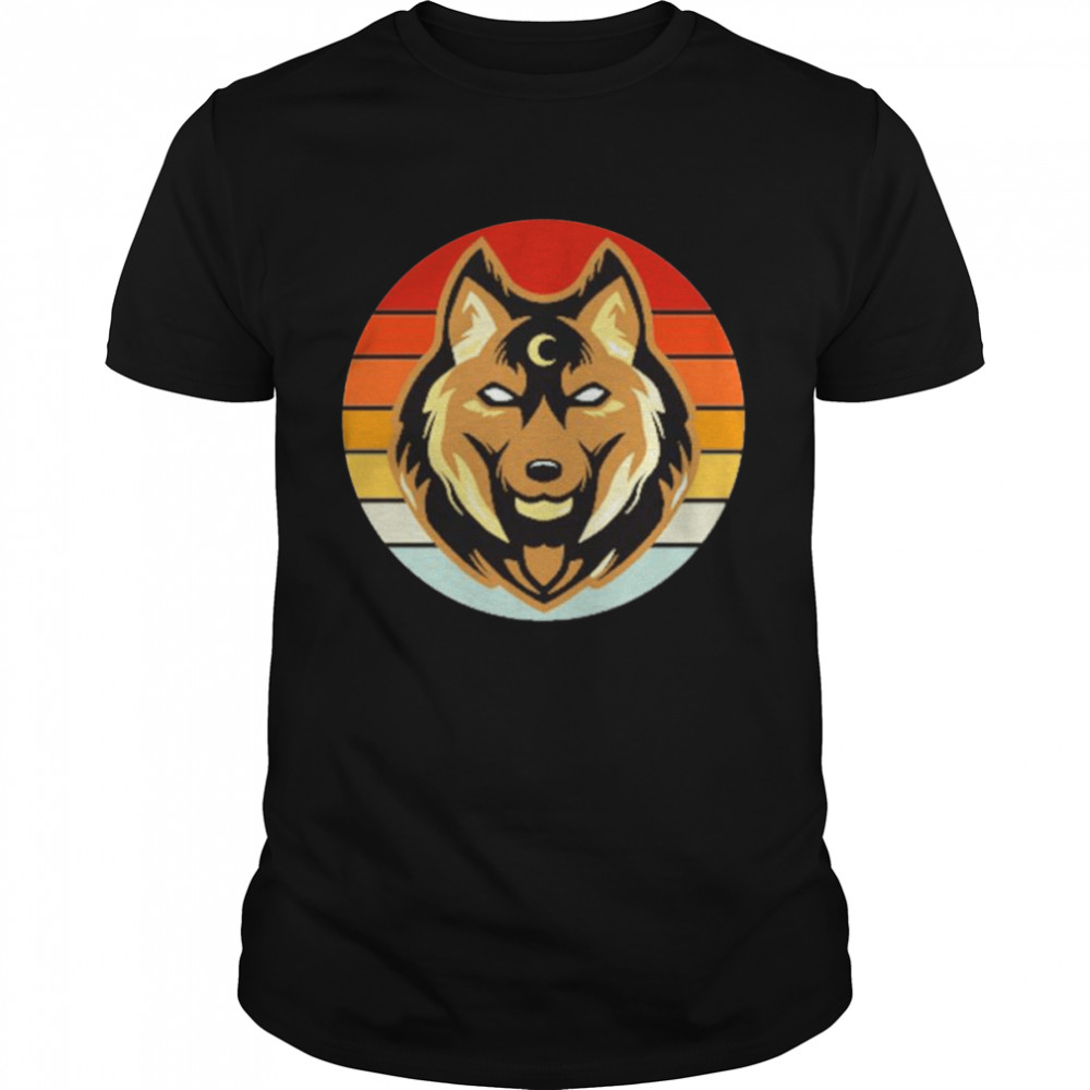 Wolf Head Logo Wolf Lover shirt