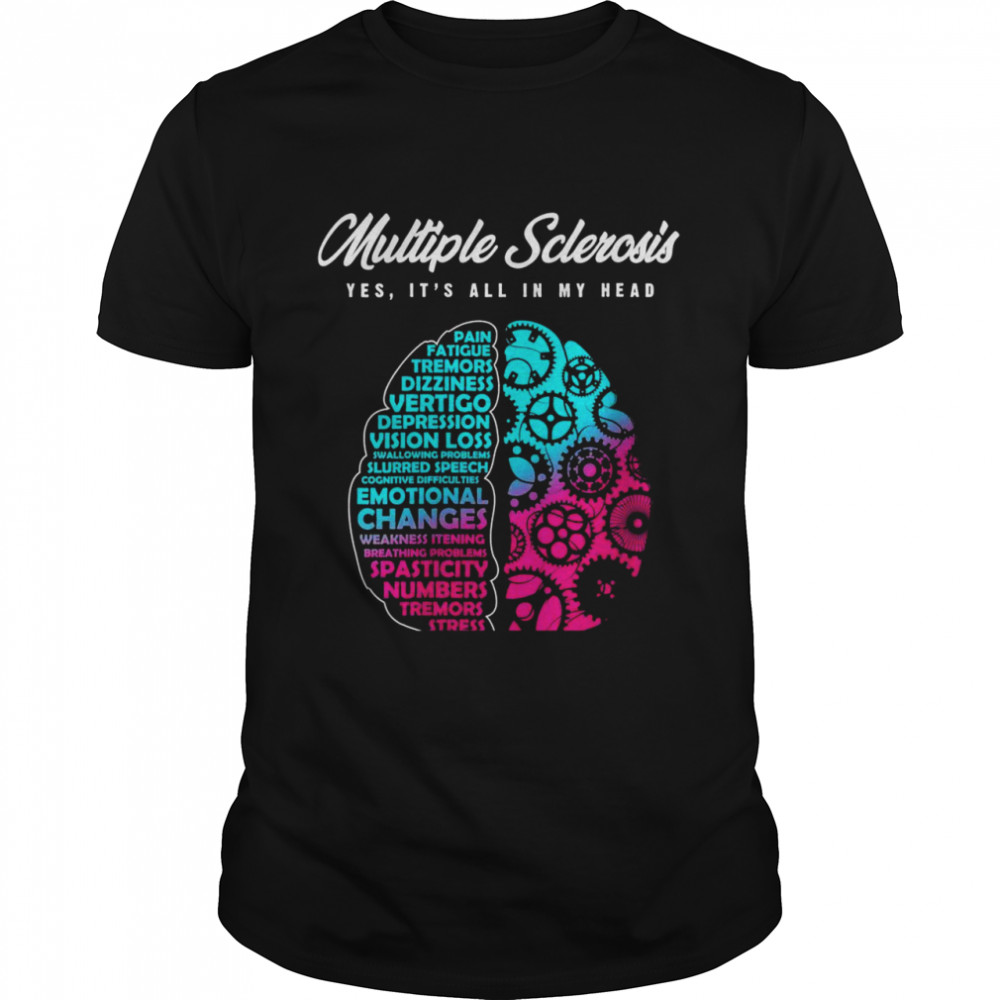 Multiple Sclerosis Awareness Shirt Health Support Statement Shirt