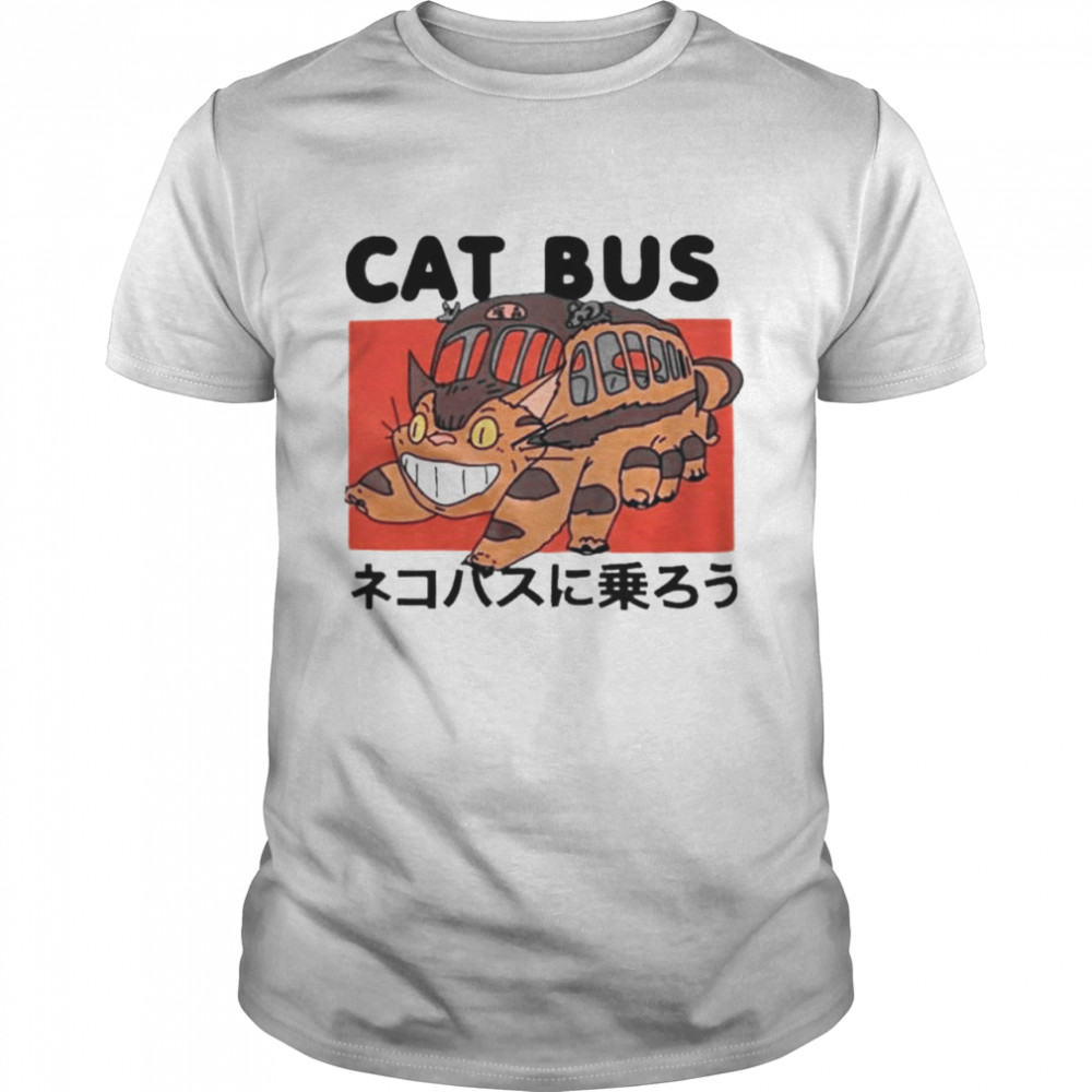 Quackity Core Studio Ghibli My Neighbour Totoro Cat Bus shirt