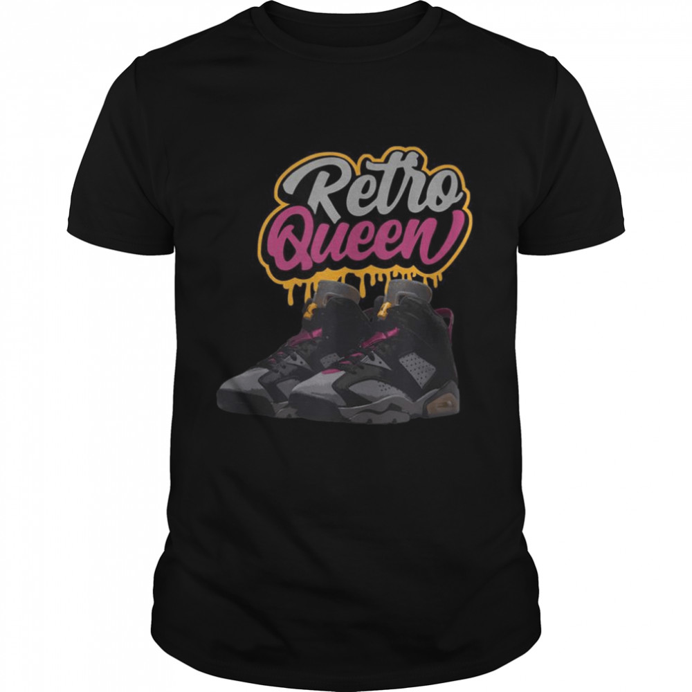6 Retro Bordeaux To Match Retro Queen Shoes Bordeaux 6s Shirt
