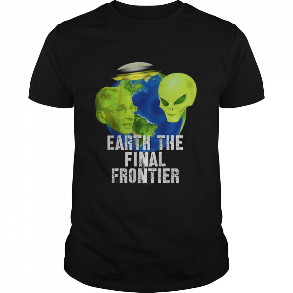 Fauci Alien UFO Outer Space Conservative Anti Fauci Shirt