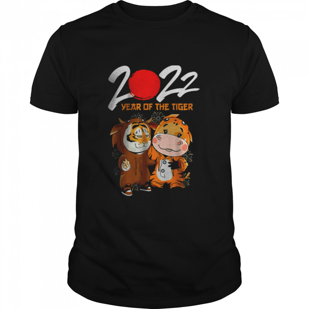 Happy New Year 2022 Year Of The Tiger Eve Party Supplies T-Shirt
