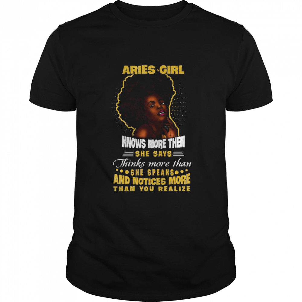 I’m a Aries Girl Birthday Girl Shirt