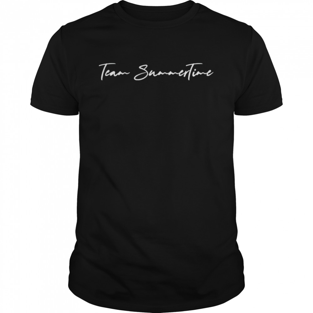 Team Summertime shirt