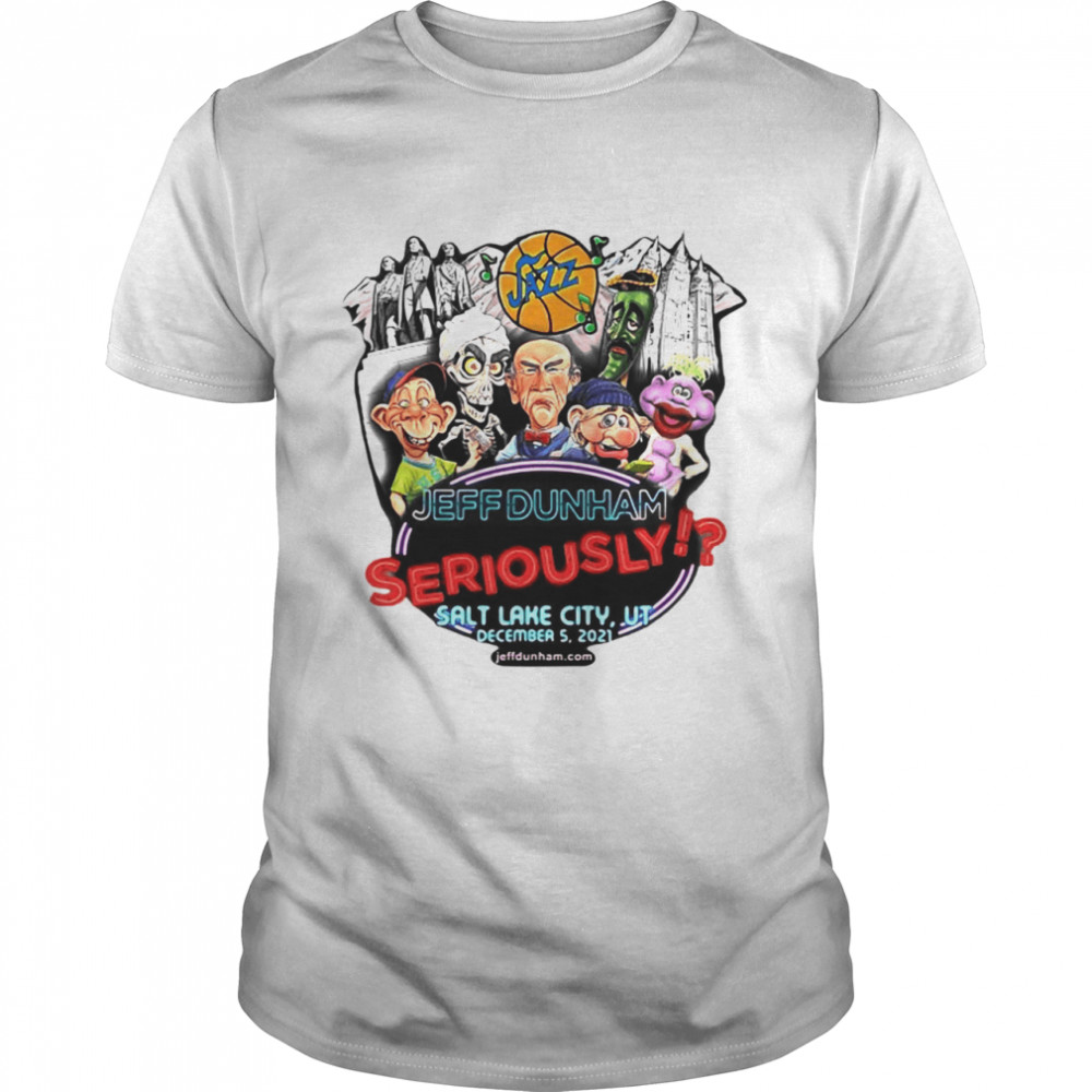 Jeff Dunham Salt Lake City Ut Shirt