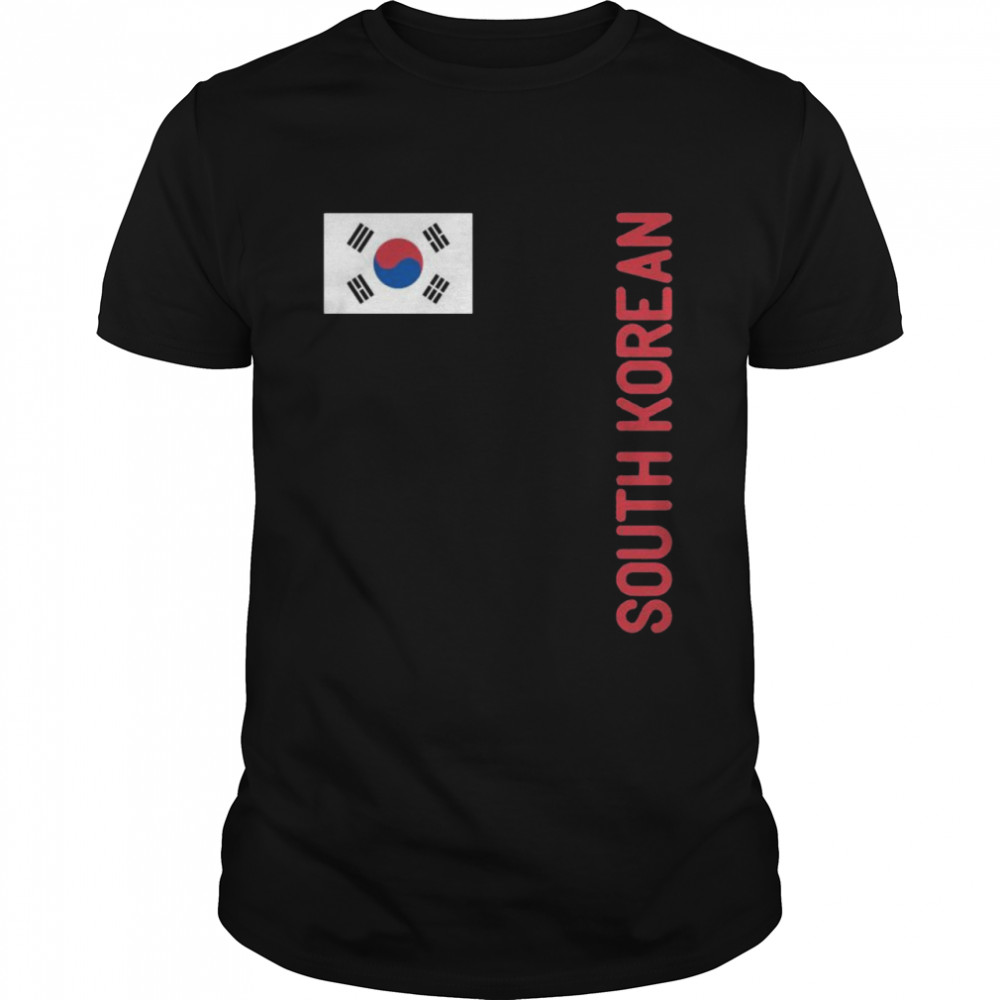 South Korean Flag And South Korea Roots Shirt