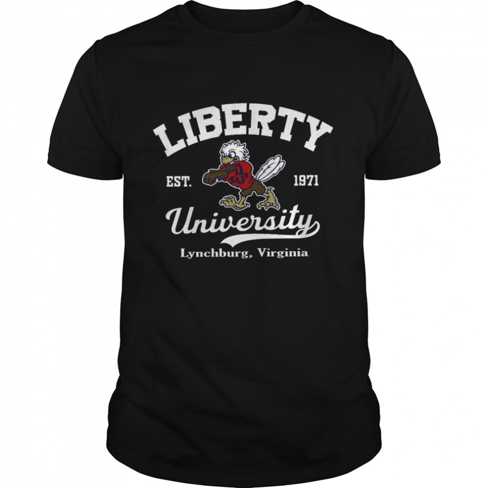 Liberty est 1971 university lynchburg virginia shirt