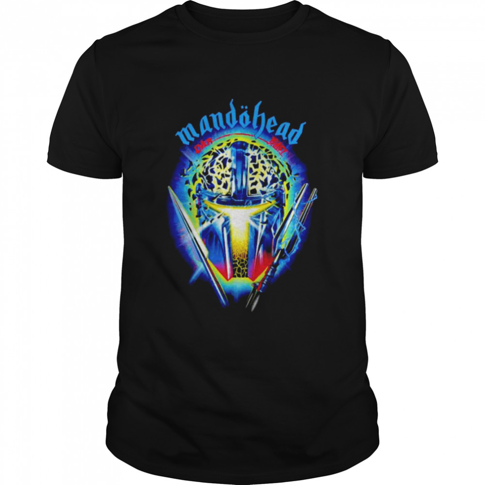 Mandohead over blast shirt