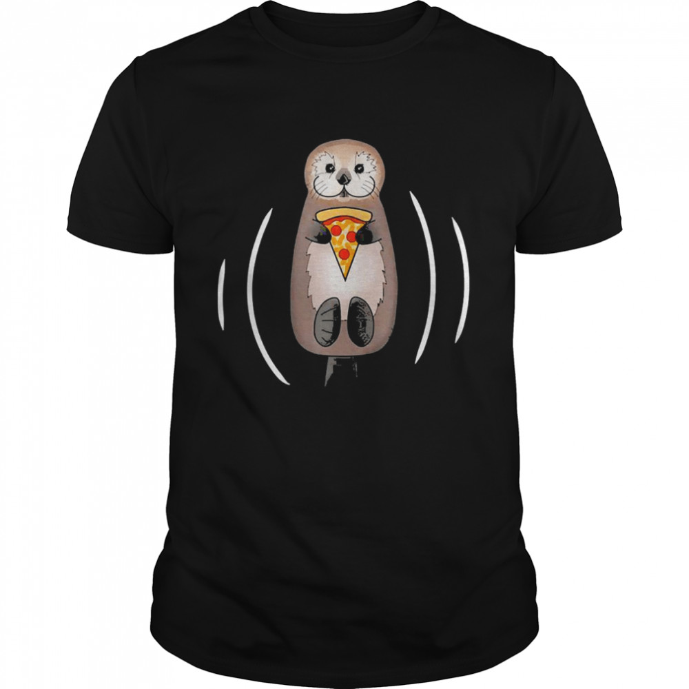 Sea Otter With Pizza Shirt