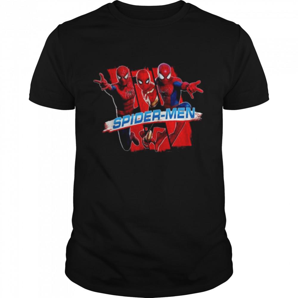 Spider-Man No Way Home Spider-Men Trio 2022 Shirt