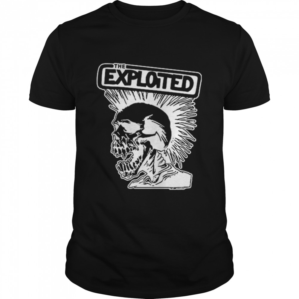 The exploited punk crew retro shirt