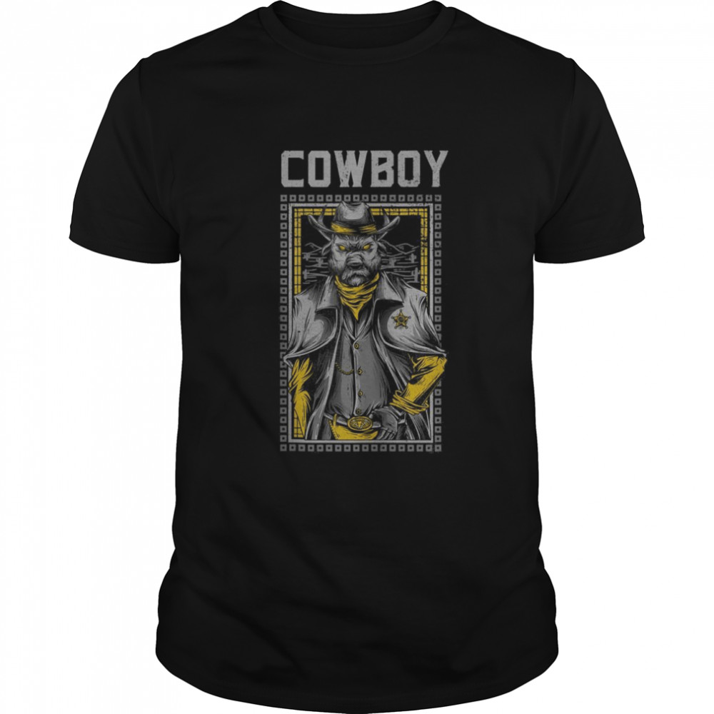 Western Cowboy Sheriff Country Shirt