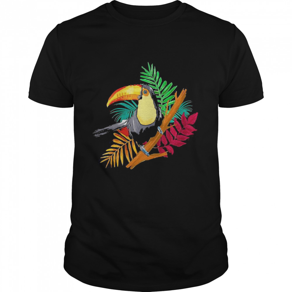 Exotic Bird Painted Image Toucan Exotic Bird Tucan Owners Shirt