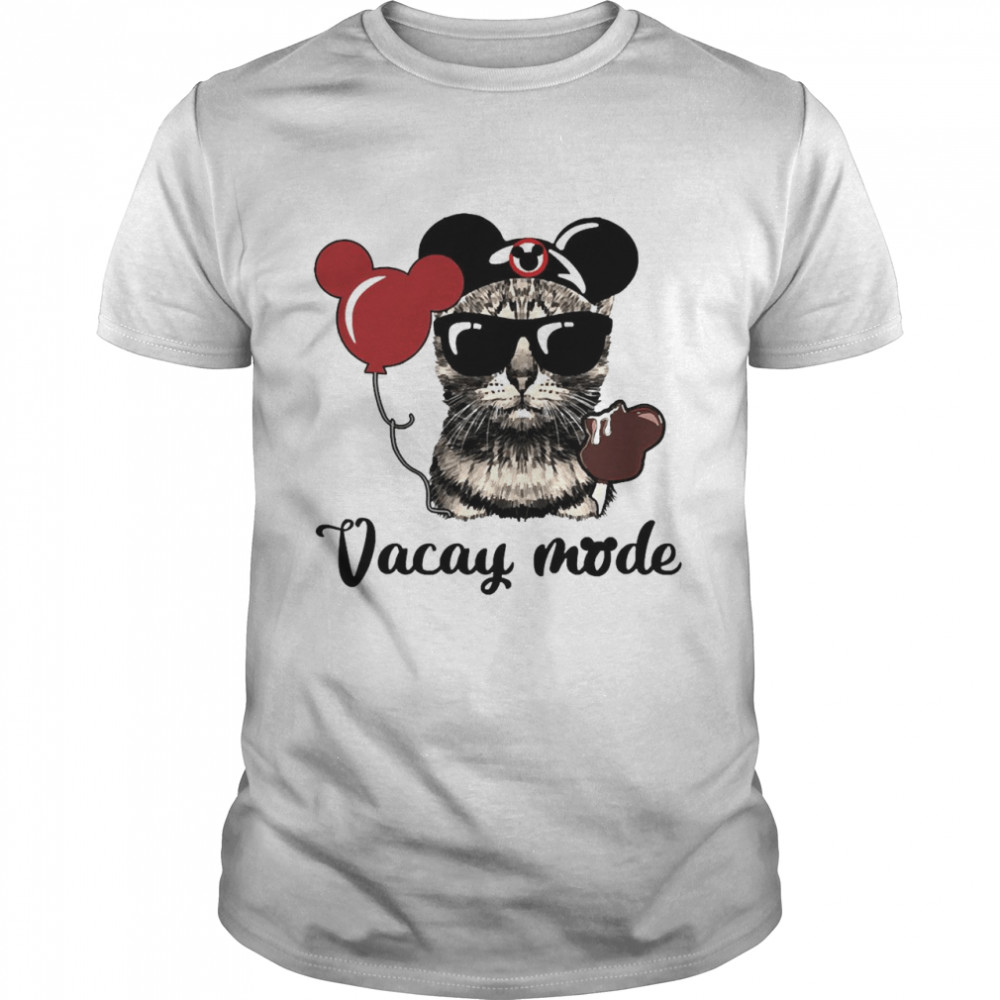 Nurse Cat Vacay Mode Shirt